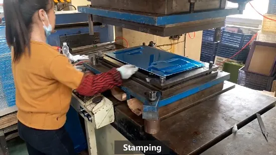 Custom Heavy Duty Sheet Metal Fabricated Mounting Hardware Metal Angle Shelf Bracket for Industrial